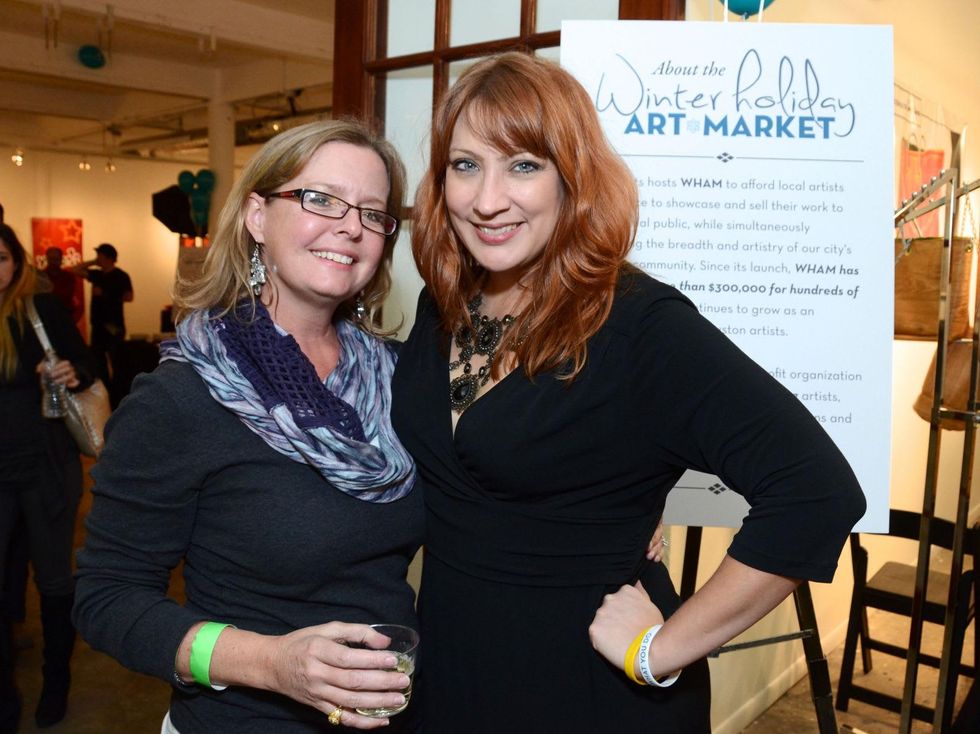 8, WHAM preview party, November 2012, Rachel Schipul, Jenni Rebecca Stephenson no photo id