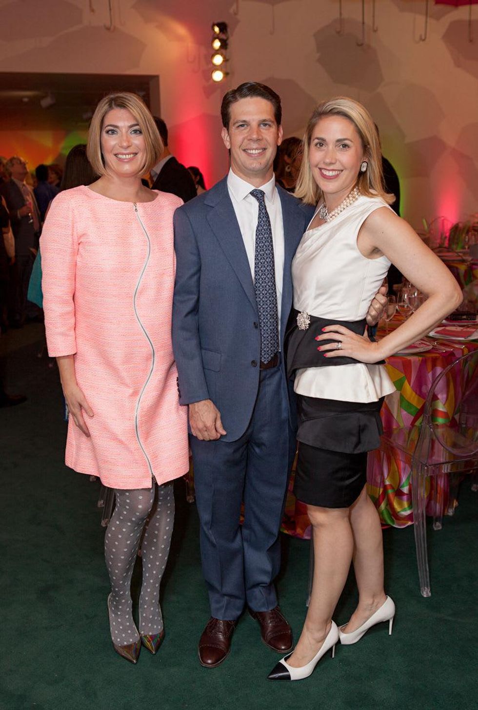 80 Claudia Schmuckli, from left, with Mark and Leslie Hull at the Blaffer Gala May 2014