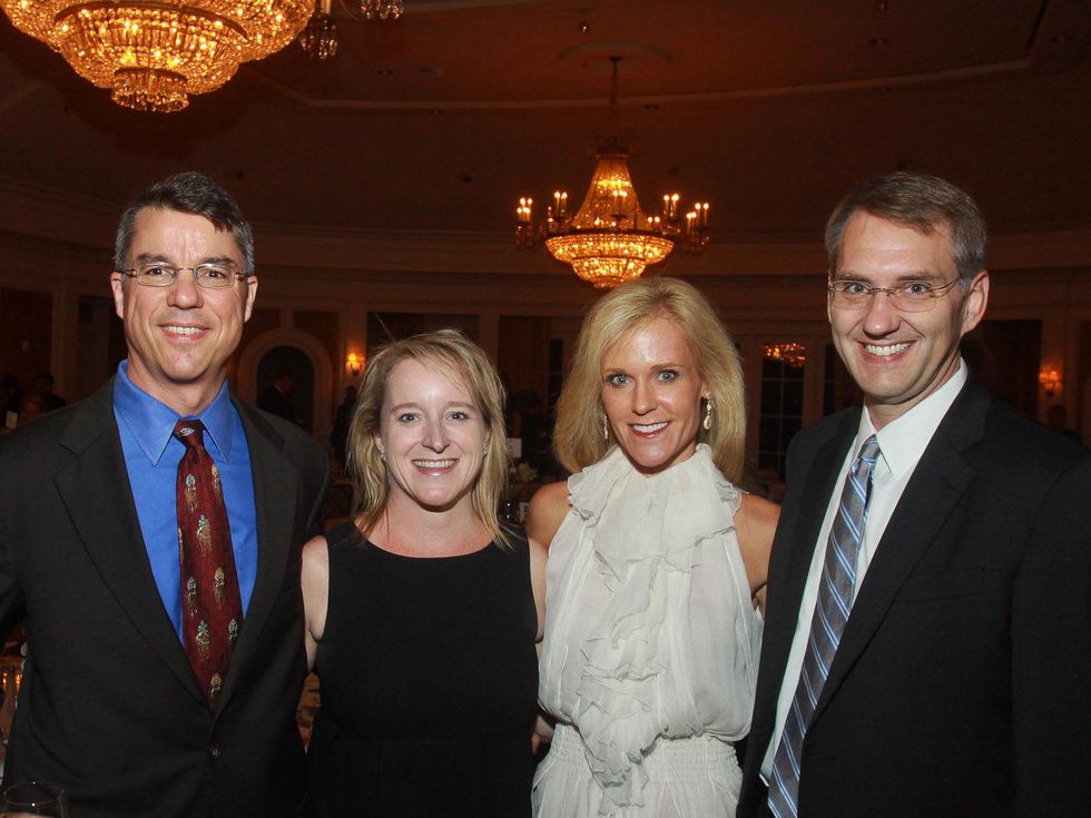 82 Fields and Jennifer Alexander, from left, with Susan and David Jones at the ROCO on the ROCCs