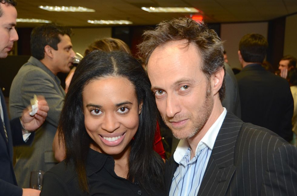 82 Hannah Thibodeaux and Corey Fruendel at the Red Carpet Soiree November 2014