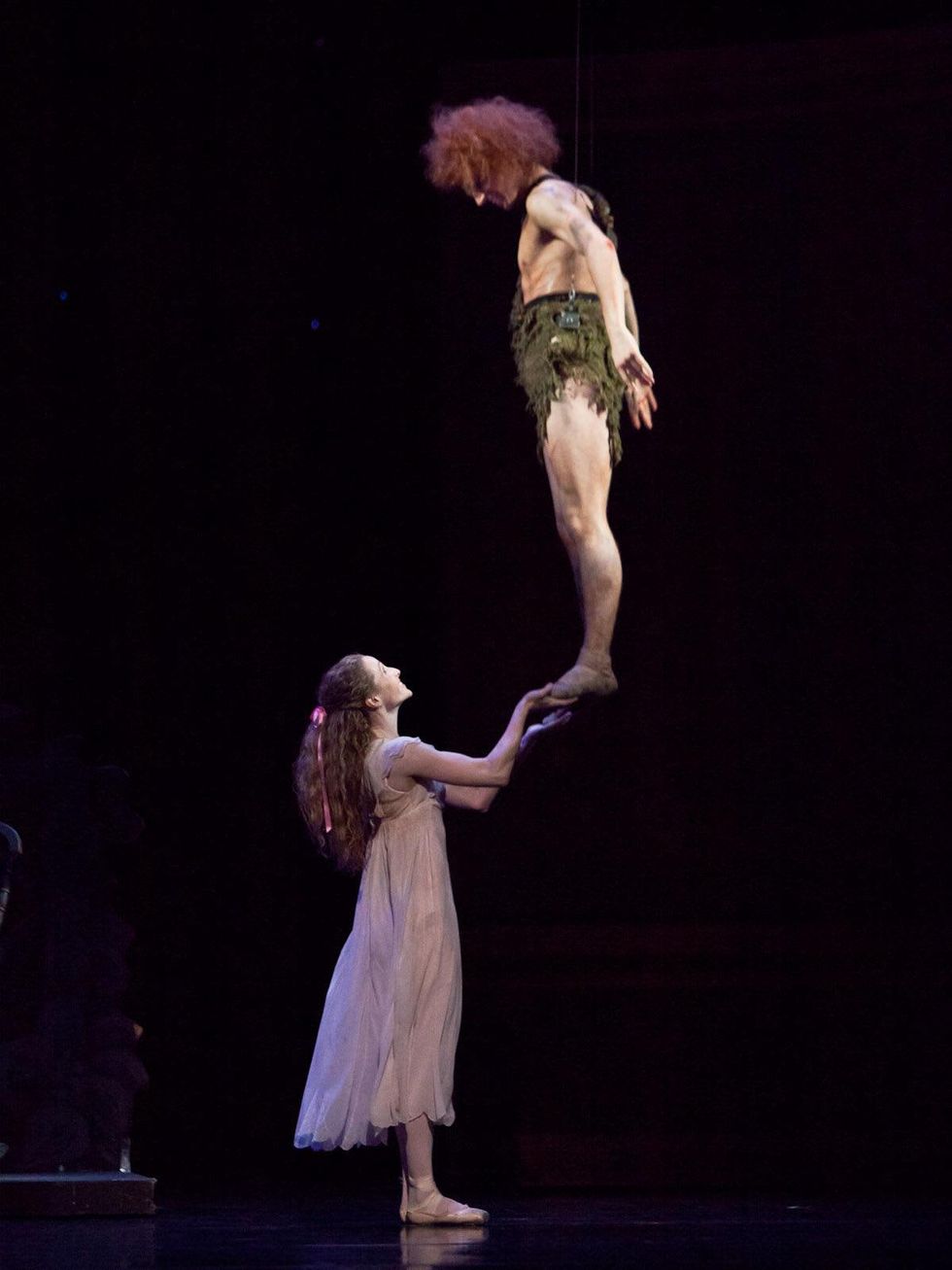 8358 Houston Ballet Peter Pan June 2013 Sara Webb and Joseph Walsh