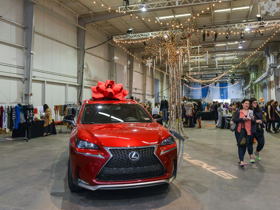85 Lexus on view at the CultureMap Pop-Up Shop December 2014