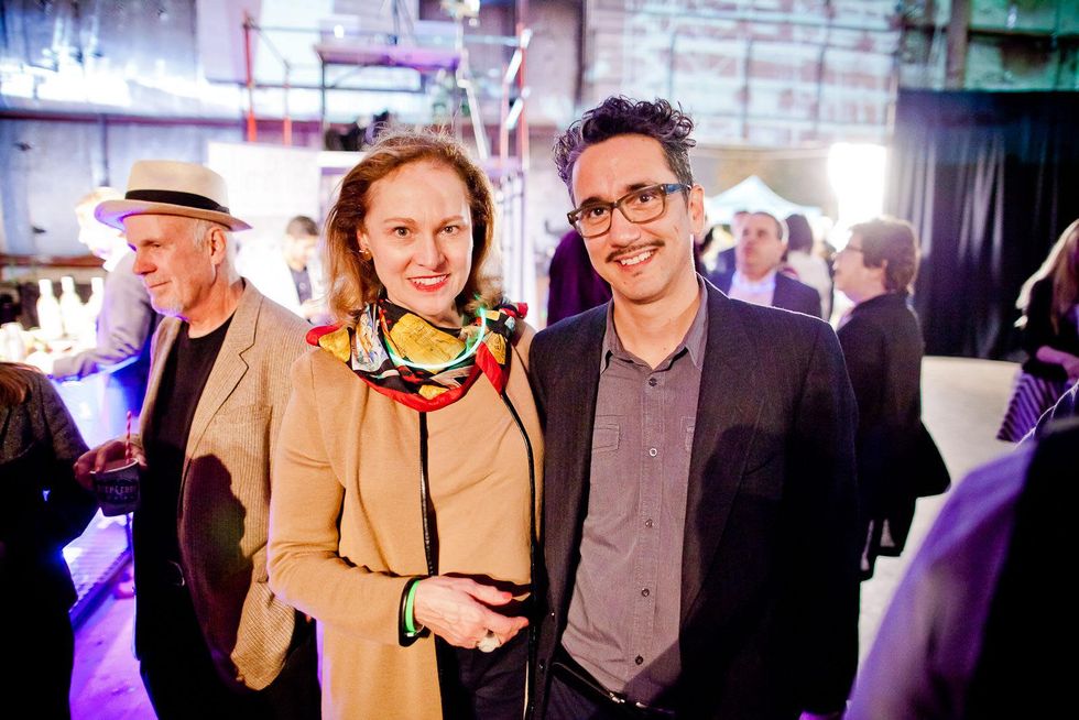 8939 Minnette Boesel and Angel Quesada at HAA Iluminaci\u00f3n November 2014