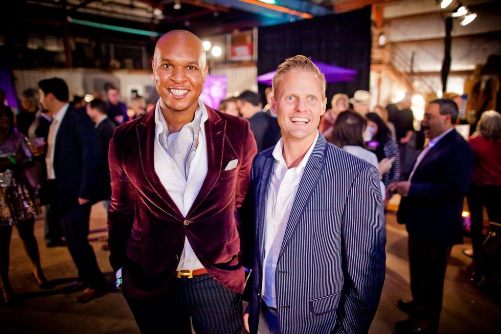 8944 Heath LaPray, left, and Travis Torrence at HAA Iluminaci\u00f3n November 2014