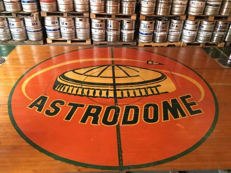 8th Wonder Brewery Astrodome floor