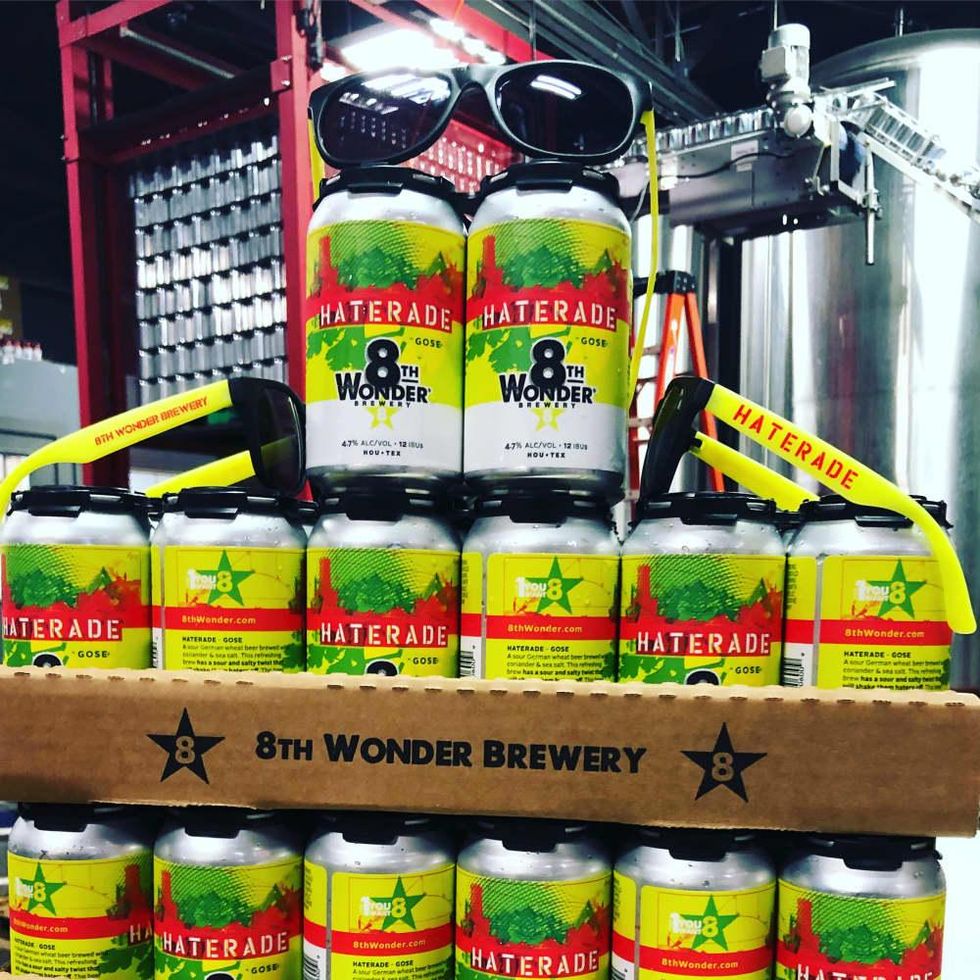 8th Wonder Brewery Haterade cans