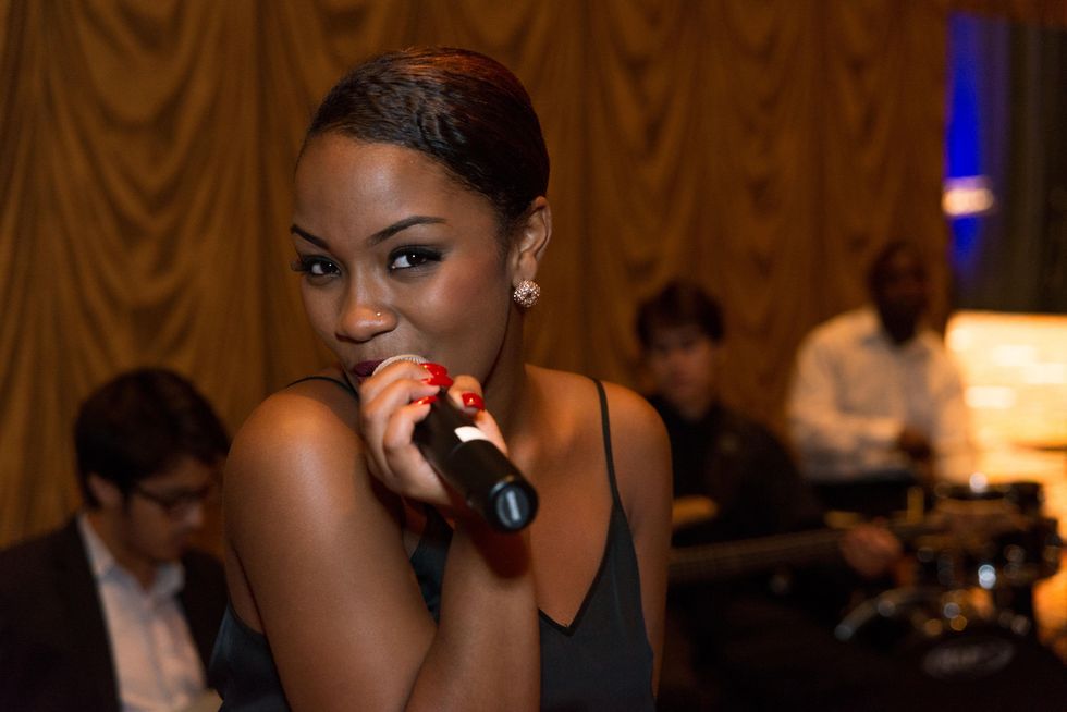 9 Amber Nicole at the Teach for America event November 2014