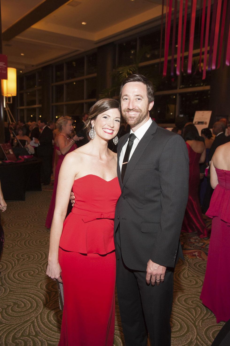 9 Ashley and Brian Rundall at Heart Ball February 2015