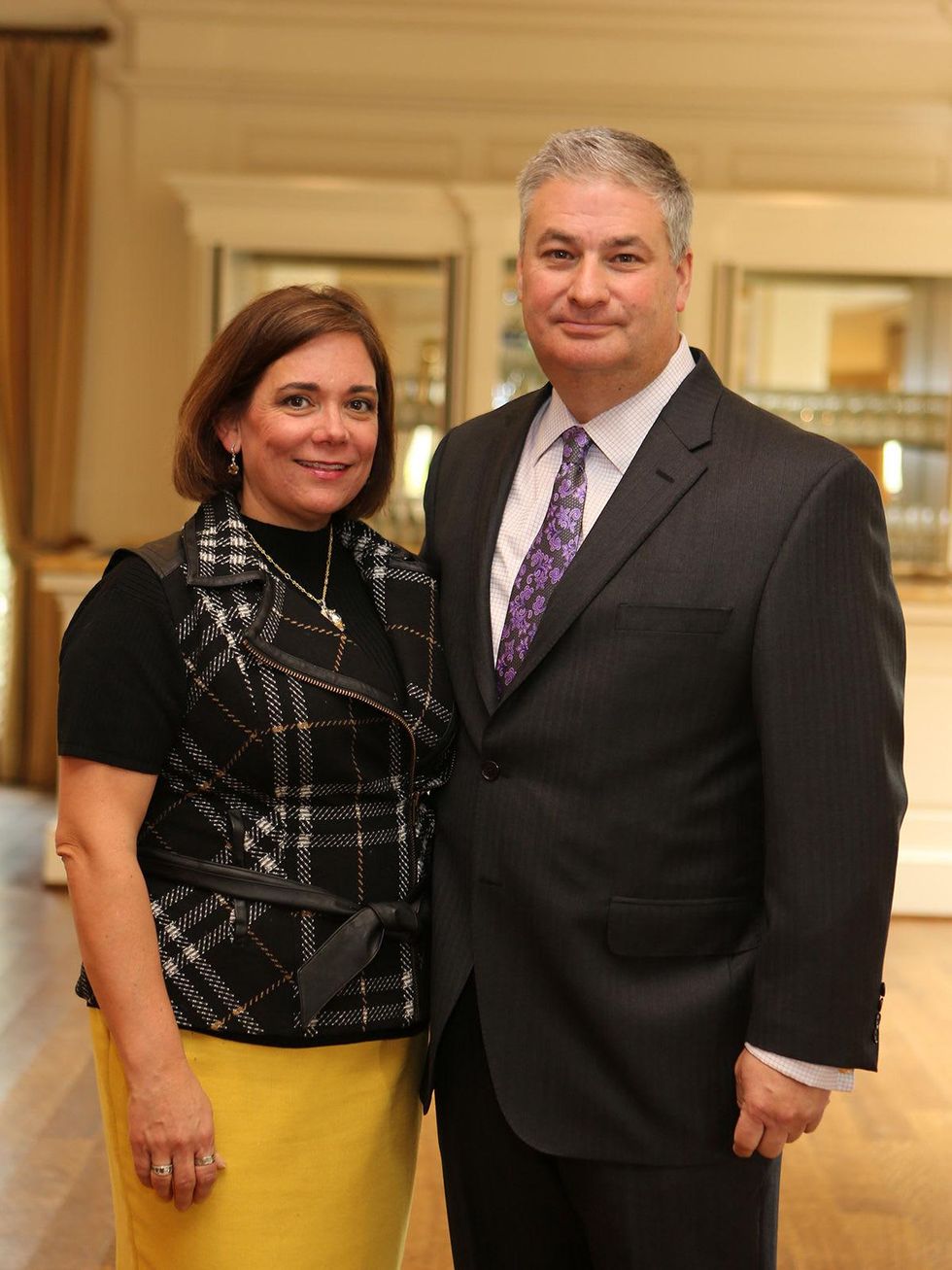 9 Carmen and Butch Mach at the CancerForward luncheon November 2013