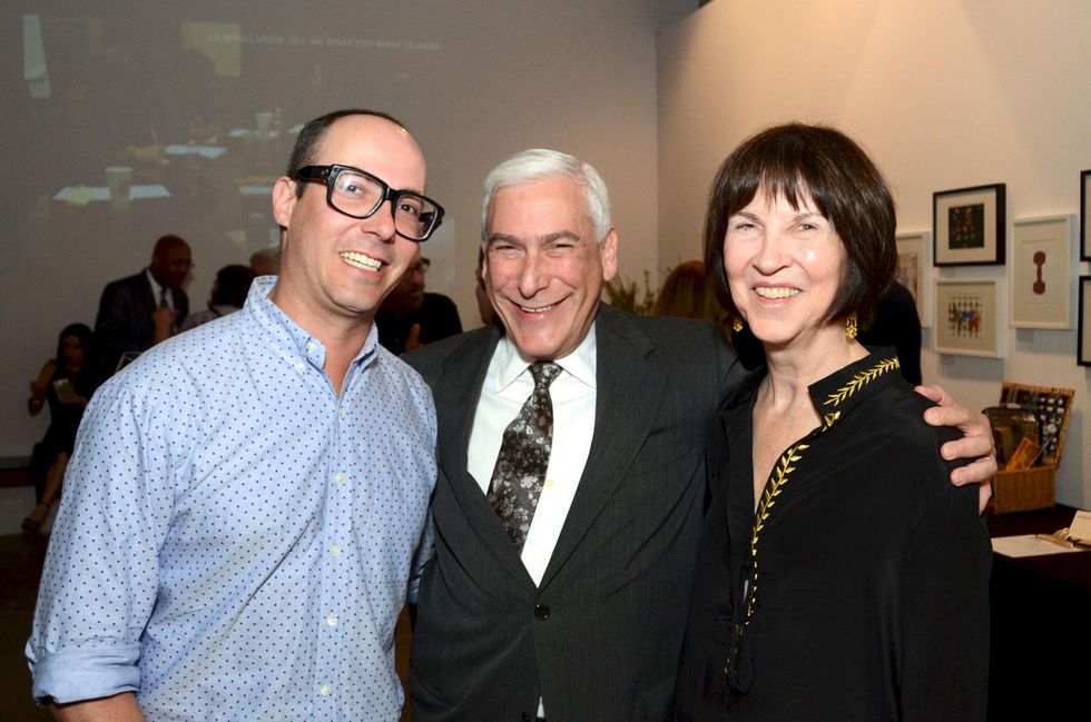 9 Daniel Heimbinder, from left, with Isaac Heimbinder and Sheila Heimbinder at Luck of the Draw May 2014