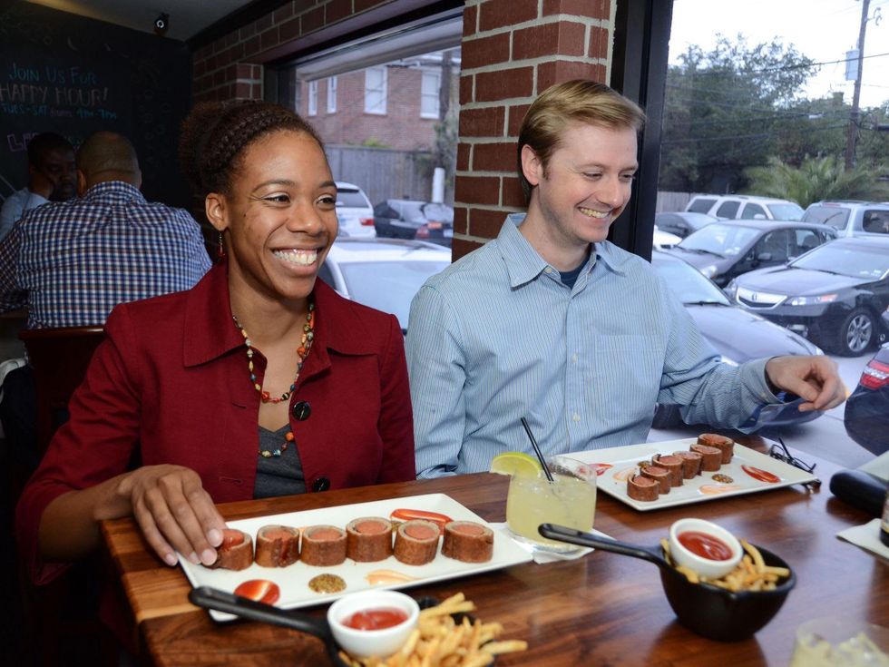 9 Eleven XI Restaurant & Bar Dine Around July 2013 Jessica Ford, Alex Griffith