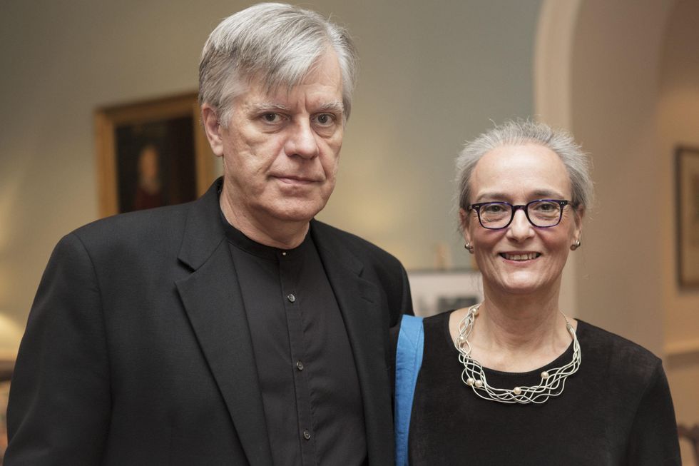 9 Frank and Joanne White at the Houston Center for Photography Print Auction February 2015