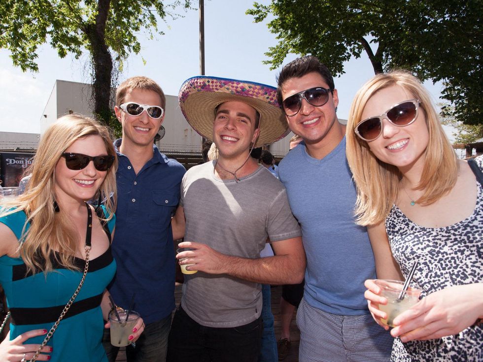 9 Houston Margarita Taste-Off April 2013 Masha Galeb, Mike Lyons, Jeremy Keating, David Escudero, Kara McNutt