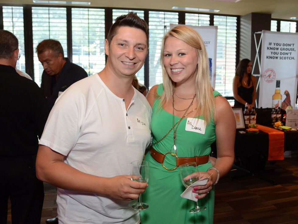 9 Houston Restaurant Weeks kickoff July 2013 P.K. Kalentzis and Denise Kalentzis