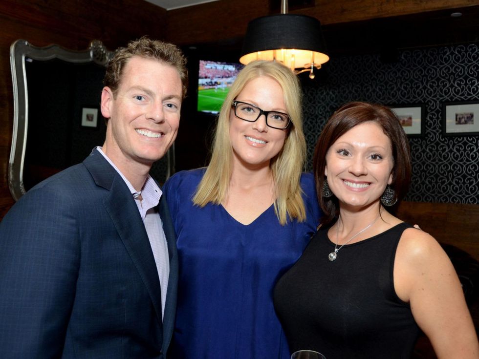 9 Houston Young Professionals and Ballet Barre kickoff event September 2013 Jeremy Cloud, Amy LeBlanc, Emily Jaschke