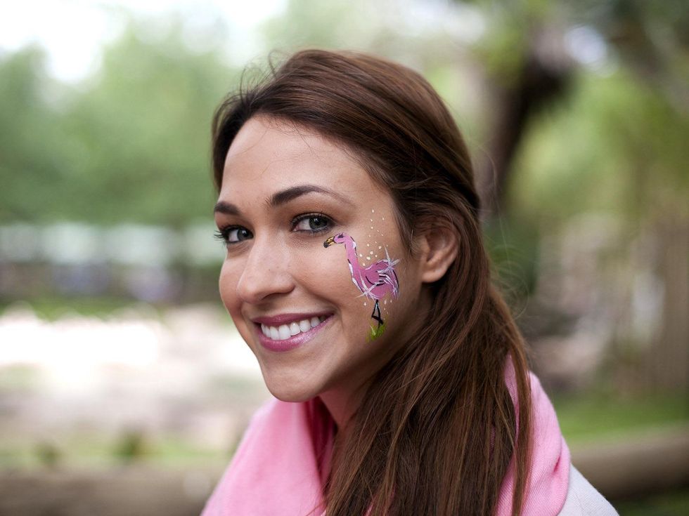 9 Houston Zoo Flock Pink Flamingo Party May 2013 Jasmine Taillon