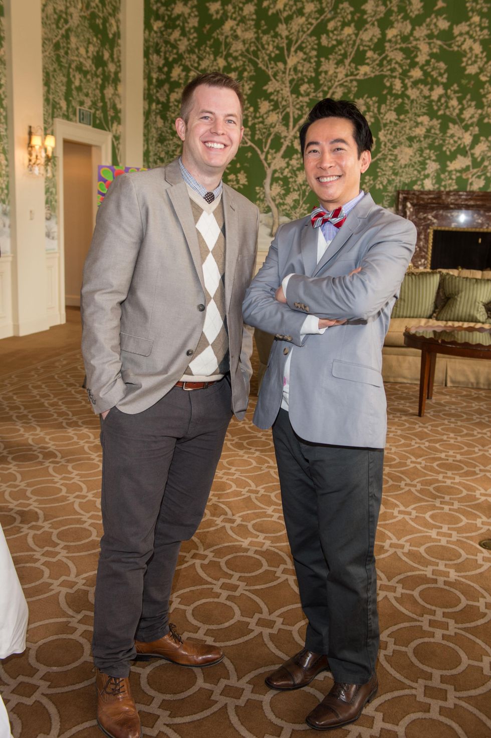 9 Jack McBride, left, and Long Chu at the HSPVA 9th Annual Encore for Excellence luncheon February 2015