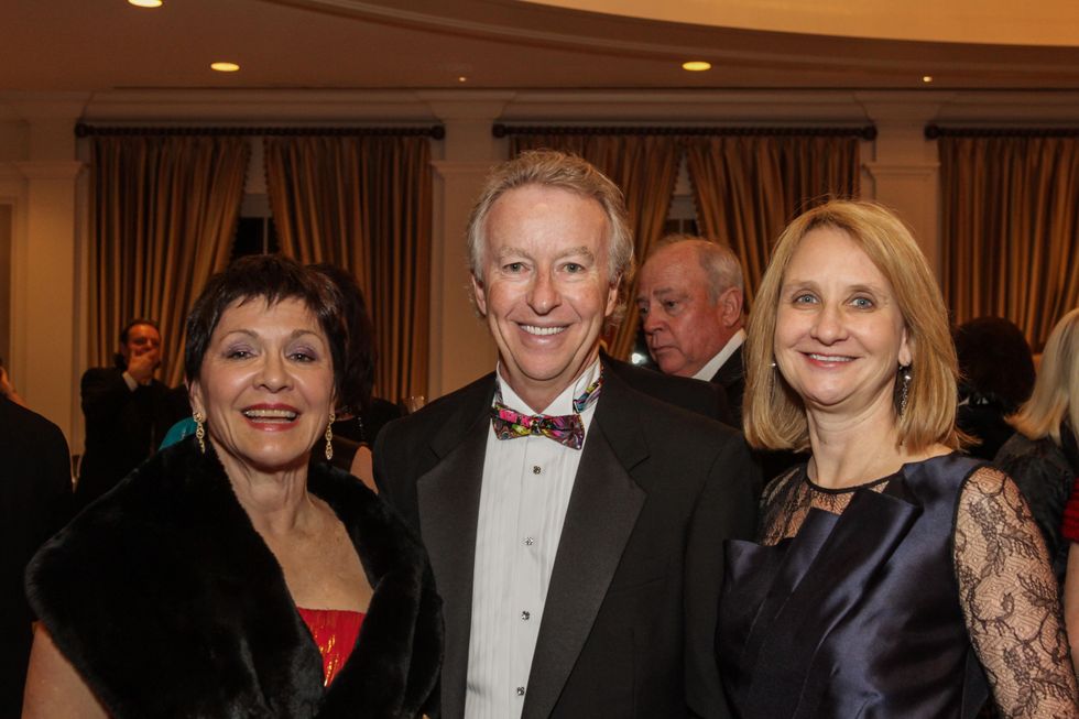 9 Joana Tagaropulos, left, with Randy and Juli Fournier at the Gaston LeNotre Scholarship Gala February 2015