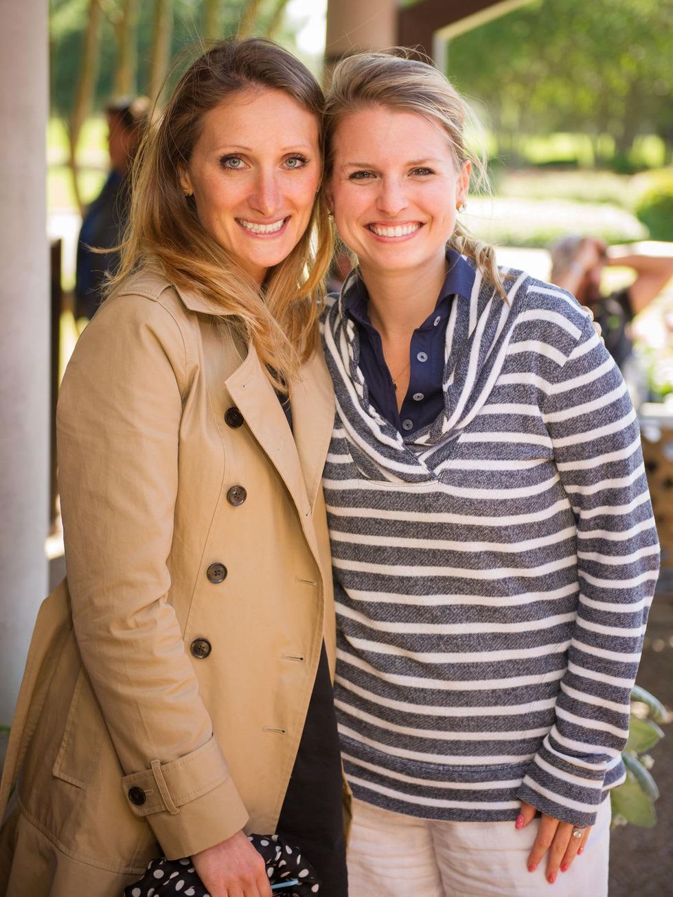 9 Jodi Rubenstein, left, and Mallory Robins at the Children's Museum Spring Golf Classic April 2014