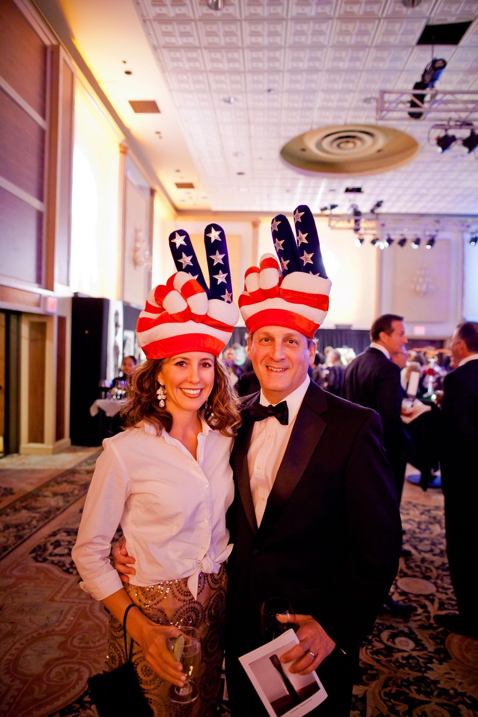 9 Kathryn and Michael Moore at the Orange Show Gala November 2014