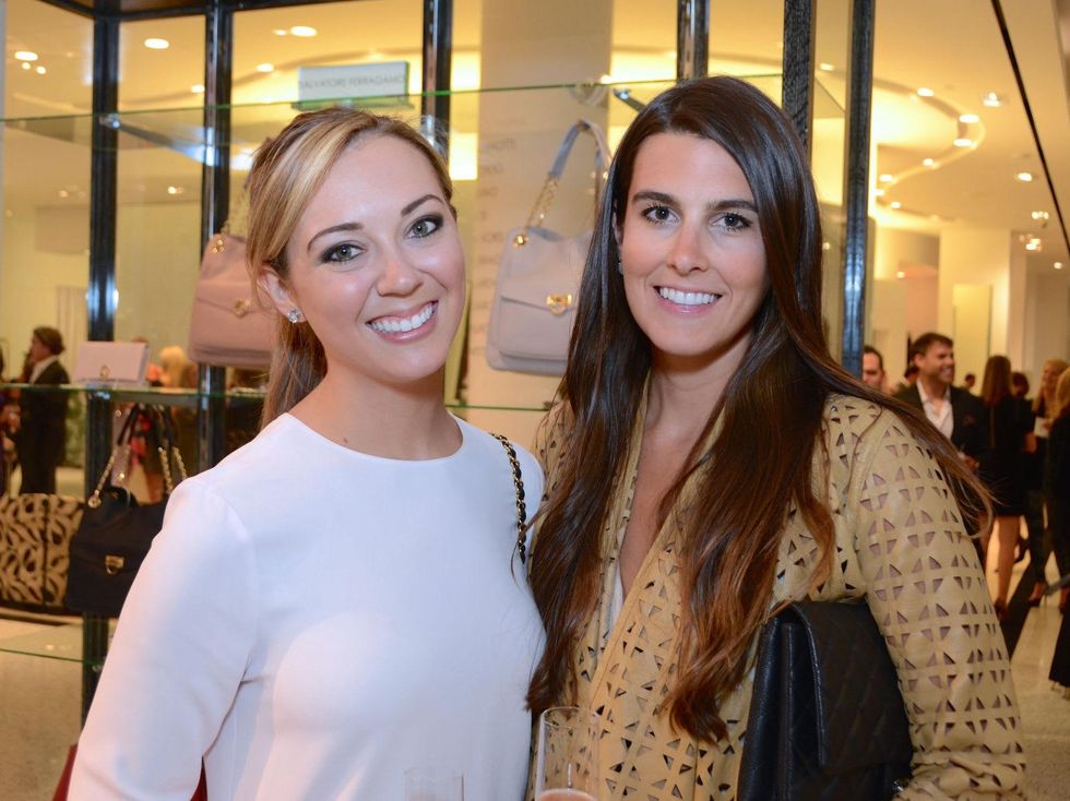 9 Katy Ellis, left, and Kathryn Hamilton at Fresh Faces of Fashion event at Tootsies September 2014