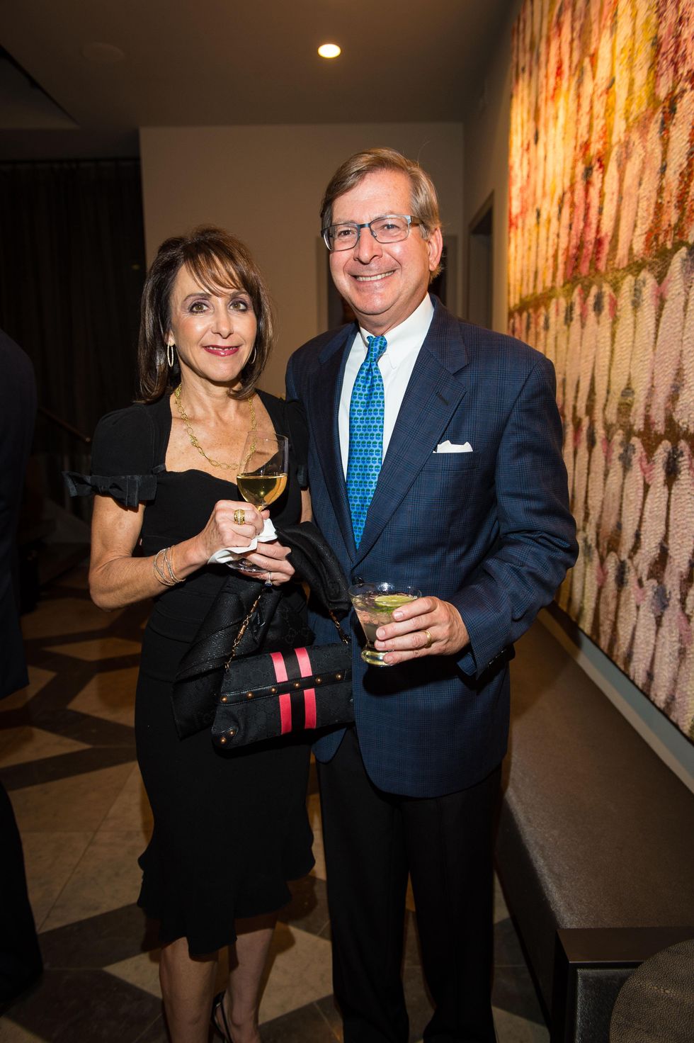 9 Lauren and Jordan Mintz at the Houston Ballet kick-of party October 2014