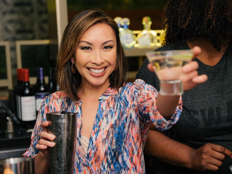 9 Lily Jang at CityCentre Night Out with CultureMap April 2014