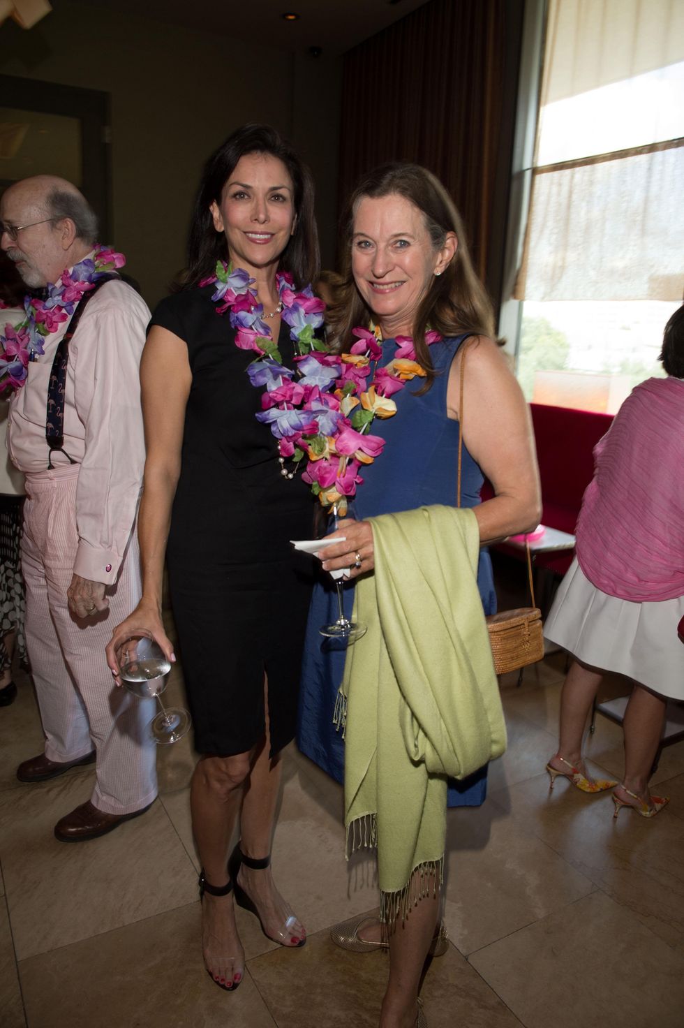 9 Lynn Zeid, left, and Jean May at the Flock and Flamingle event September 2014