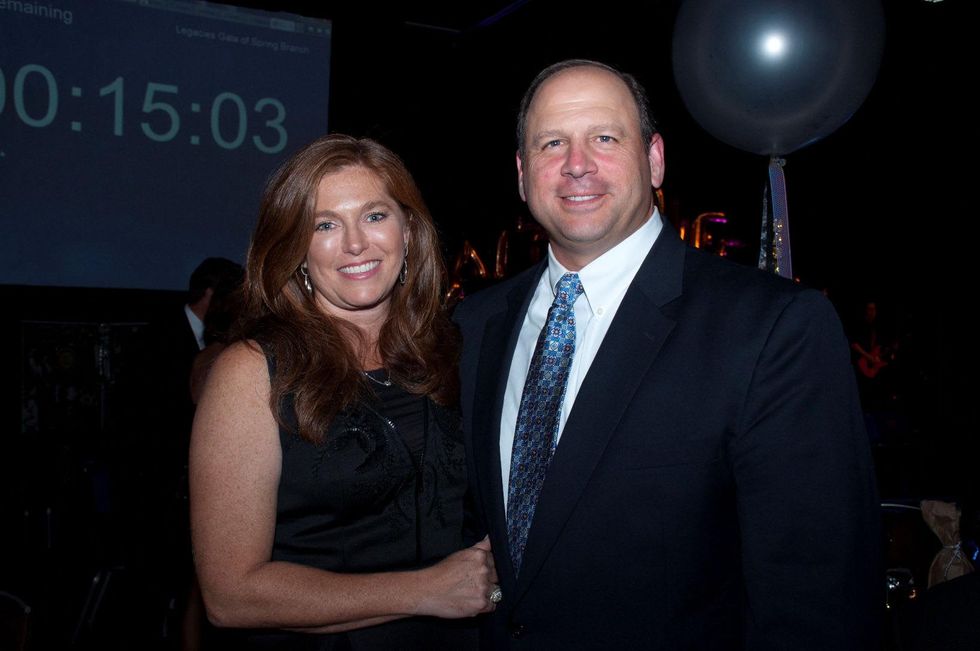 9 Melissa and Mano DeAyala at the Spring Branch Education Foundation Gala October 2014