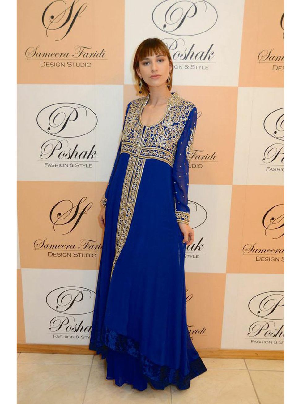 9 Model at the Sameera Faridi Grand Opening February 2015