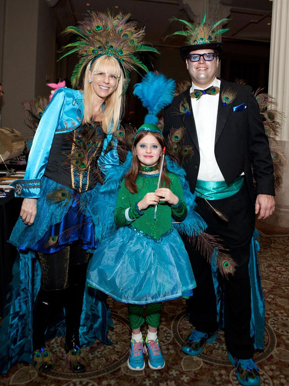 9 Newie Brinker, from left, Sloane Brinker and Dr. Mark Brinker at the Easter Seals: The Bash October 2013