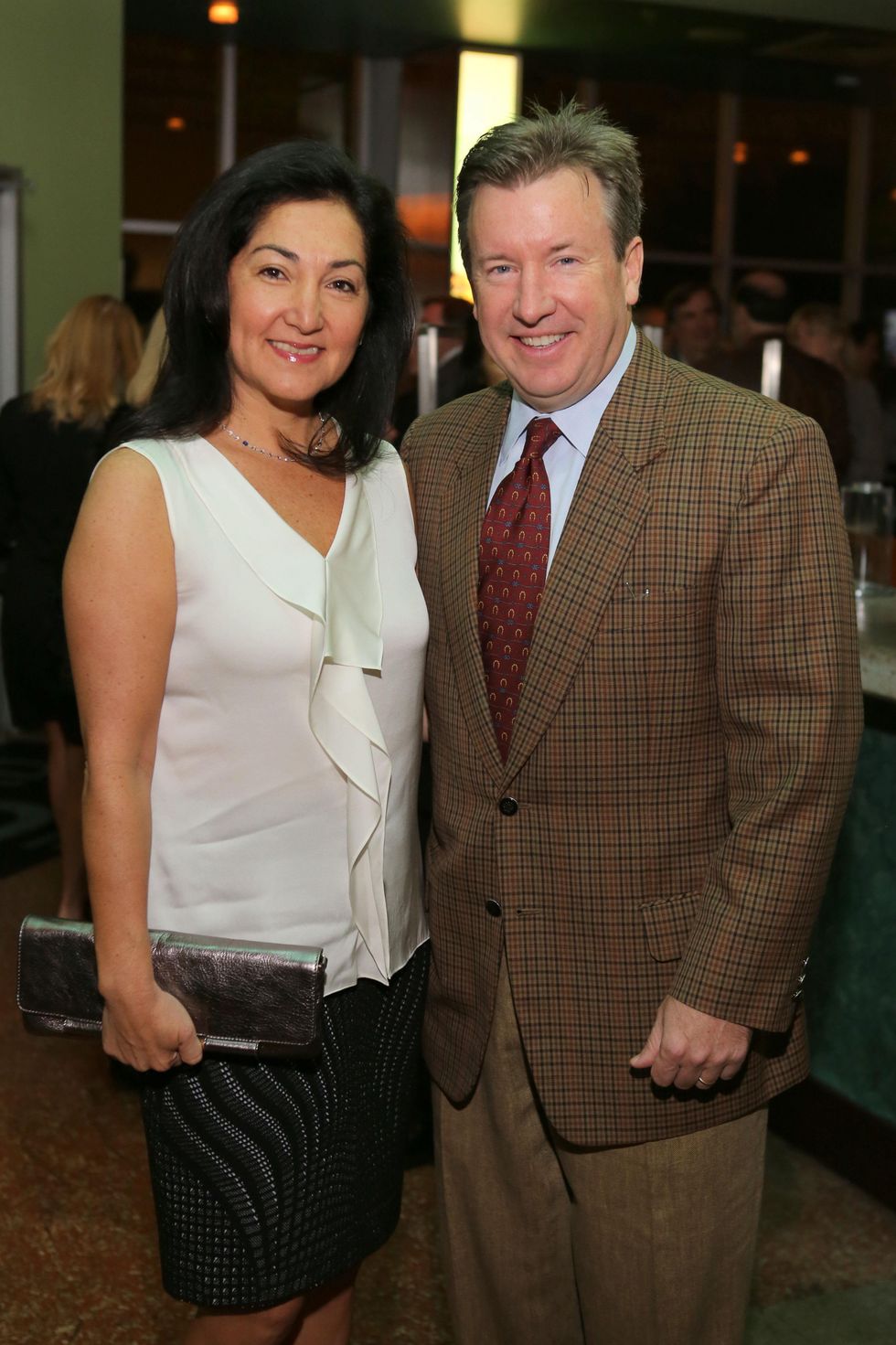 9 Paulina and Jim McGrath at TUTS' Vine & Dine November 2014