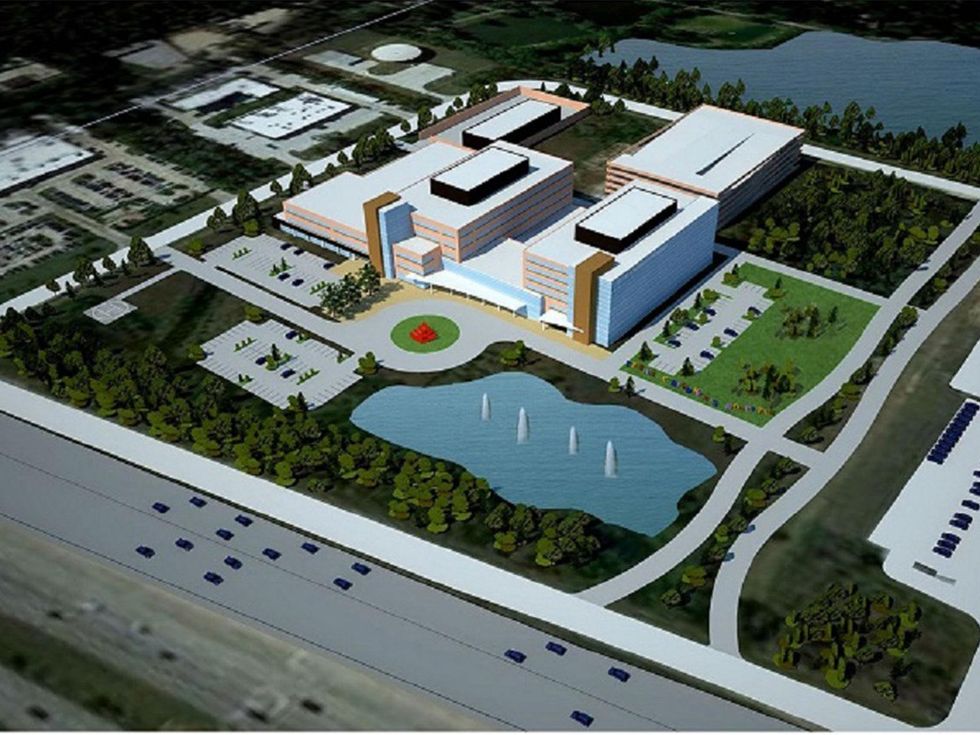 9 Preliminary rendering of design concept at the Texas Children's Hospital - The Woodlands groundbreaking February 2014