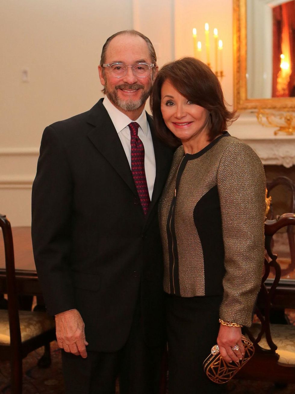 9 Stuart and Gaye Lynn Zarrow at the HGO Opera ball kick-off party January 2014