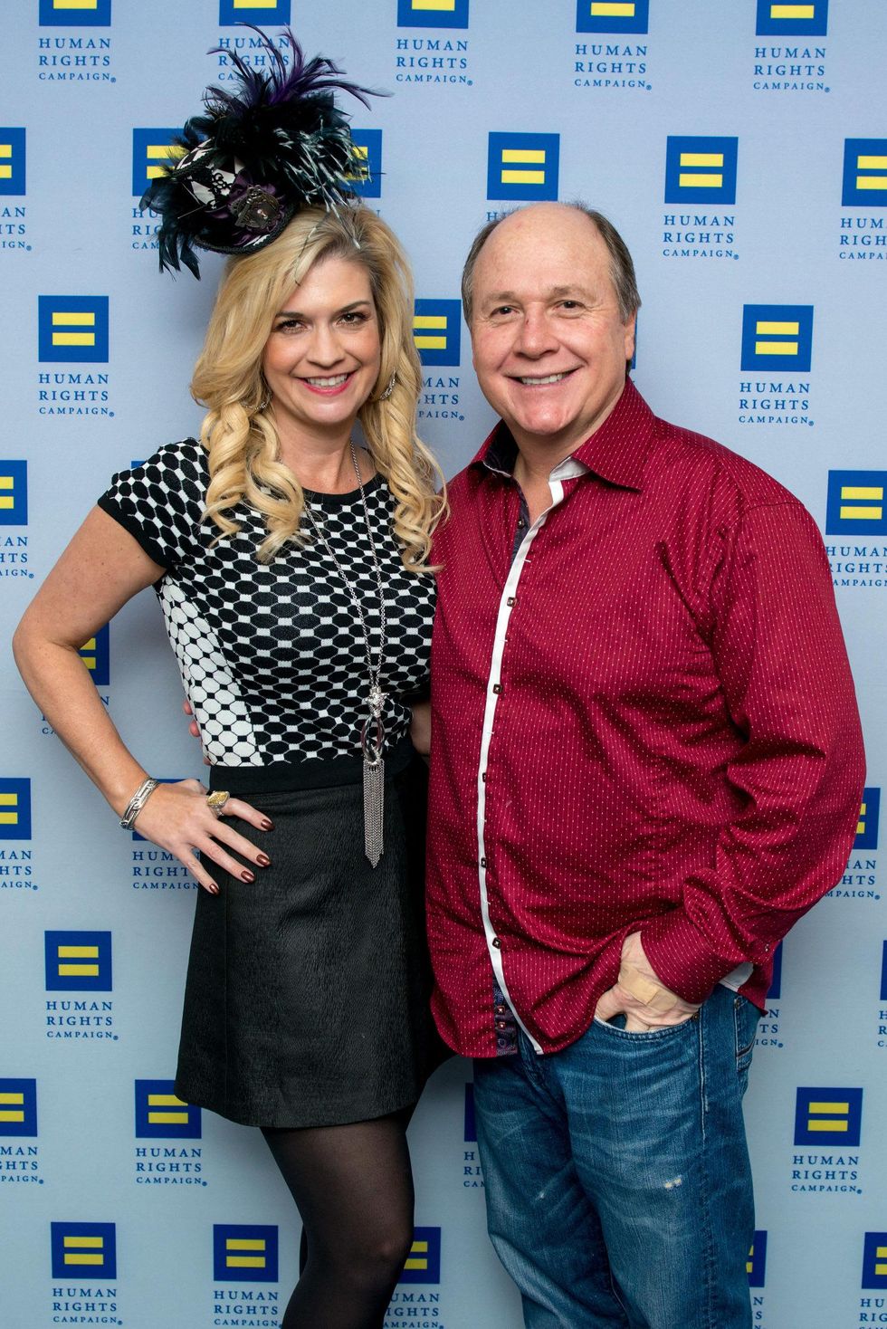 9 Tammie and Charles Johnson at Human Rights Campaign Alice's Adventures in Equality event February 2015