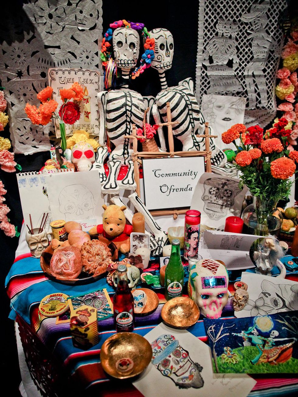 9 the altar at the Lawndale Gala and Retablo Silent Auction October 2013