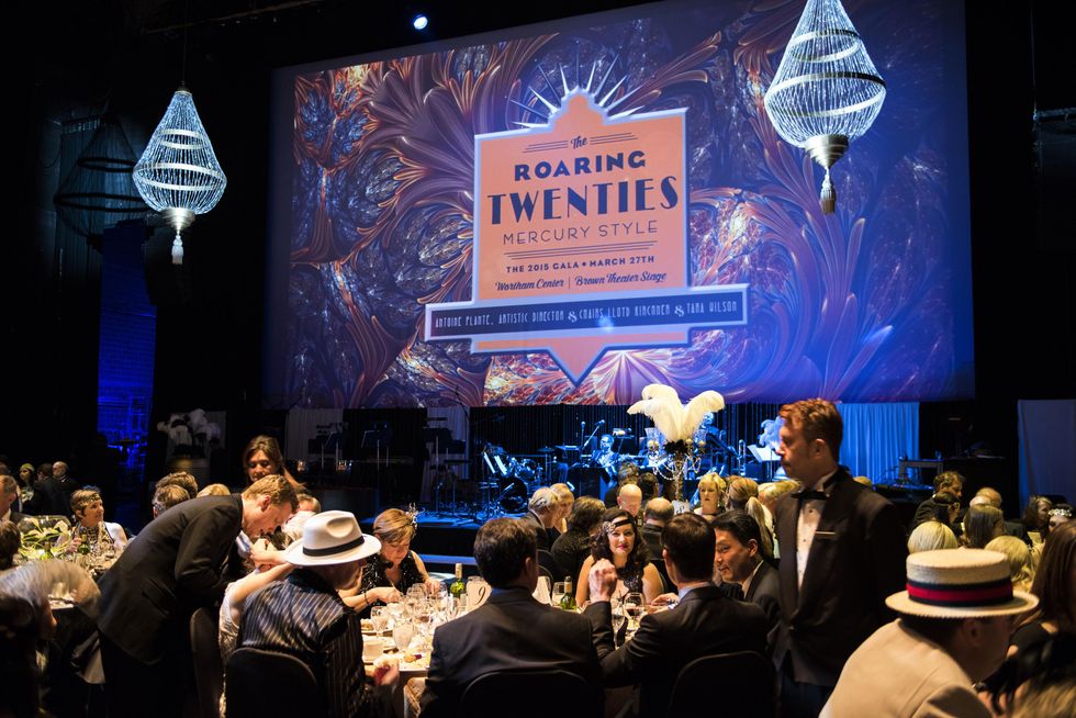 9 The venue and crowd at the Mercury Gala 2015 March 2015