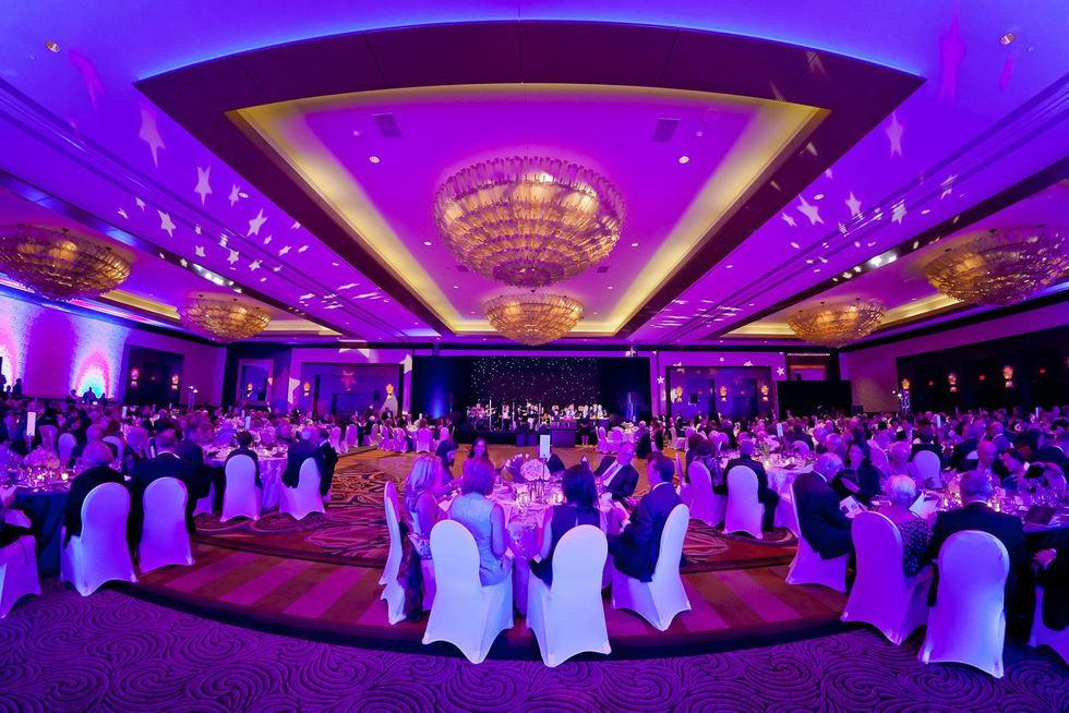 9 The venue Hilton Americas-Houston ballroom at the Planned Parenthood Gala October 2014