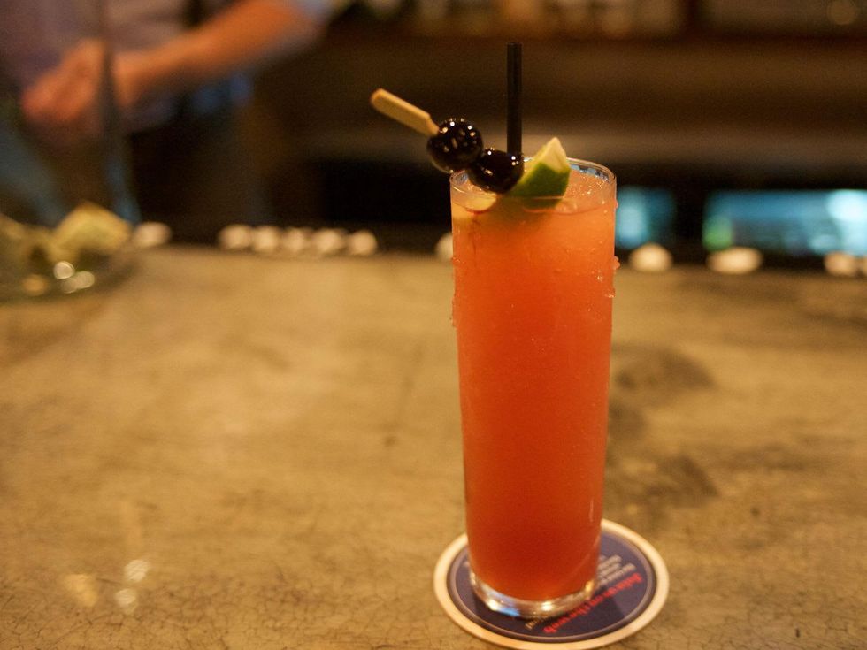 9 Wooster's Garden in Midtown December 2014 drink cocktail