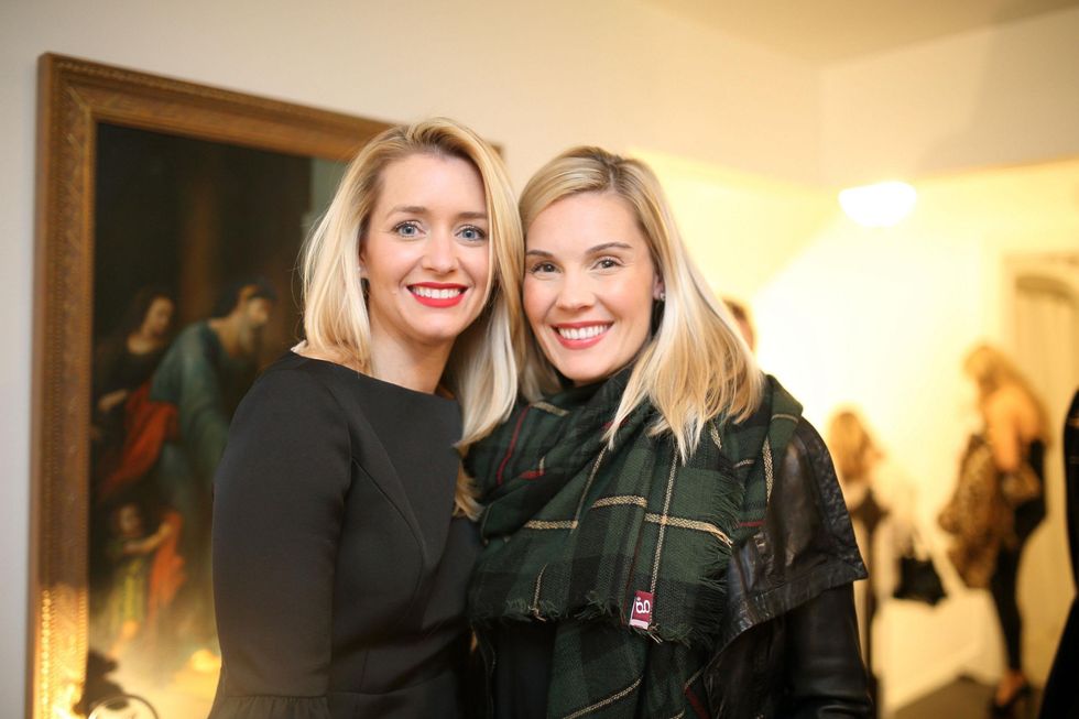 90 Joyann King, left, and Meg Pieri at the Baanou Grand Opening Party November 2014