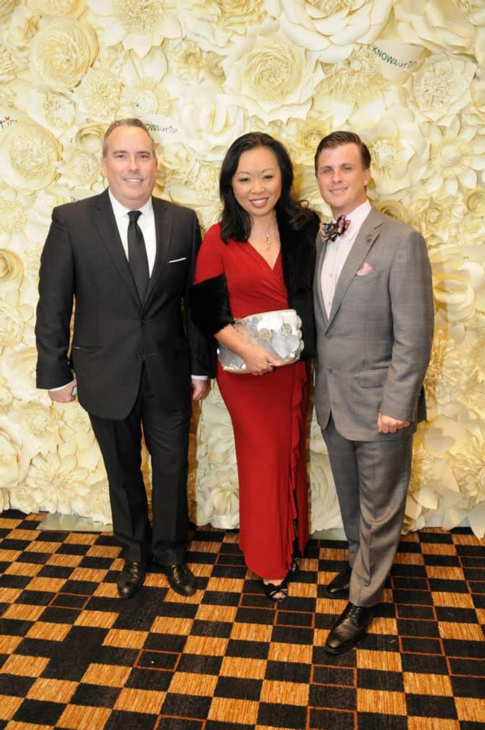 9003 Jason Fuller, from left, Miya Shay and Corbett Daniel Parker at the KNOWAutism Gala February 2015