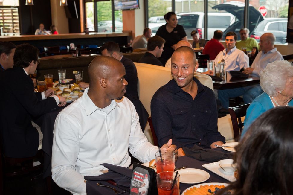 9072 Astros Opening Day with Barbara and George H.W. Bush April 2014