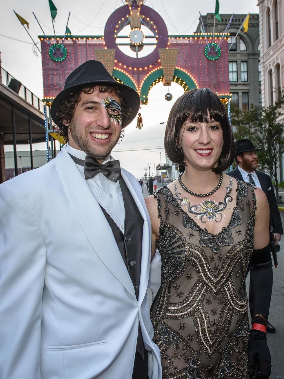 9095 Chad Horwitz and Josephine Imparato at the Tremont Ball March 2014
