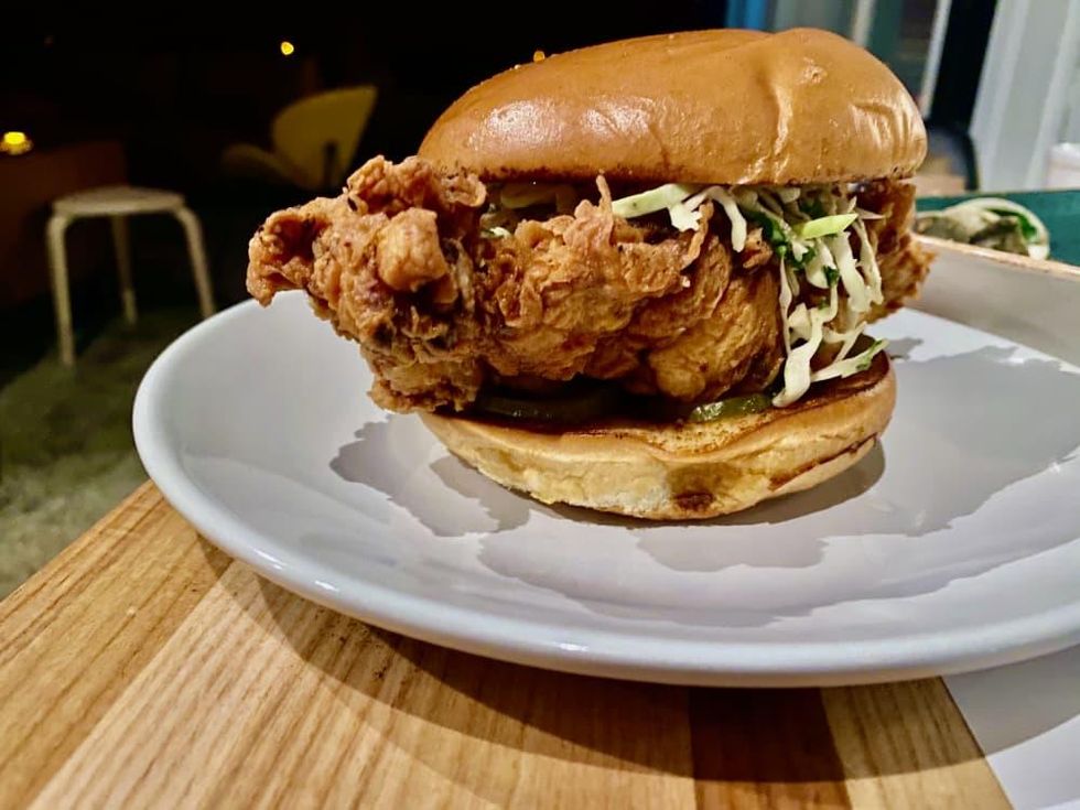 93 Til chicken sandwich