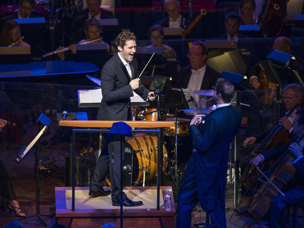 936 Matthew Morrison, left, and Steven Reineke at the Houston Symphony Centennial Ball May 2014