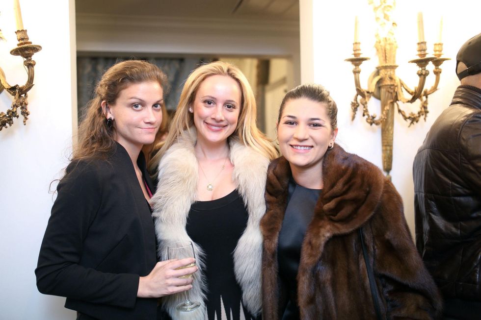 94 Teresa Munisteri, from left, Erica Rose and Sequoia DiAngelo at the Baanou Grand Opening Party November 2014