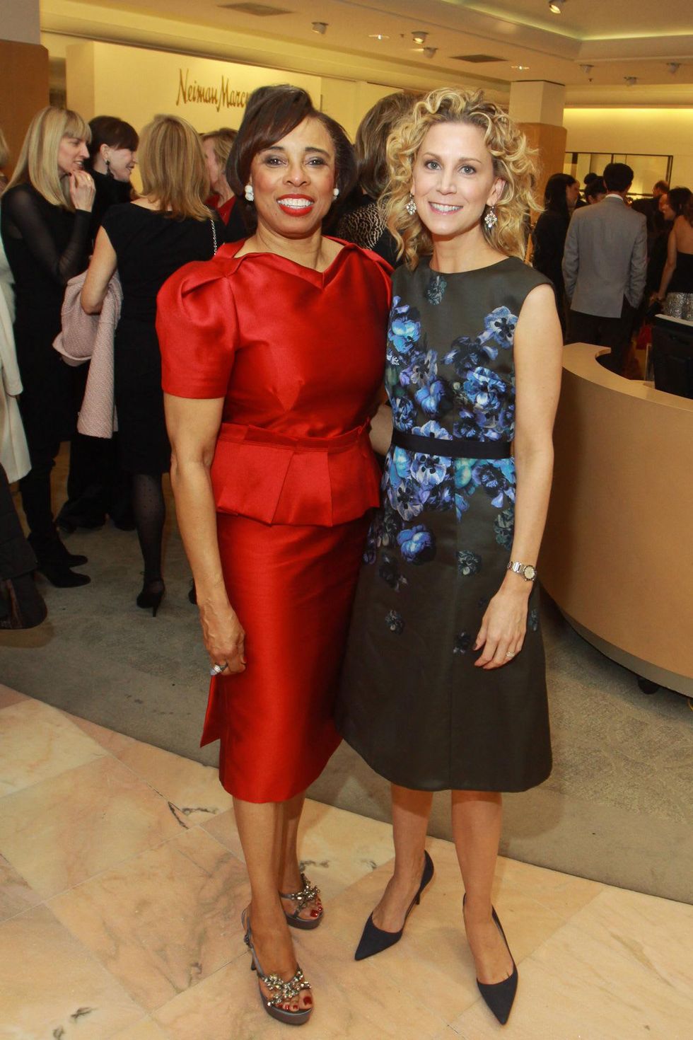 95 Phyllis Williams, left, and Courtney Hill Fertitta at Best Dressed January 2014