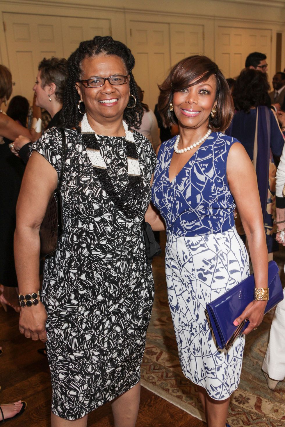 9544 Alease Young, left, and Lora Clemmons at the National Kidney Foundation luncheon May 2014