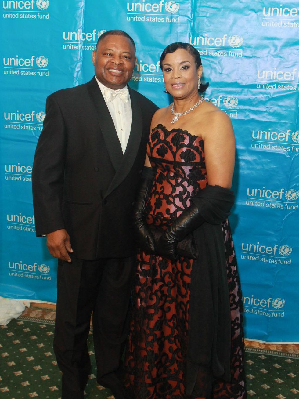 96 UNICEF Houston gala September 2013 Kase Lawal and Eileen Lawal