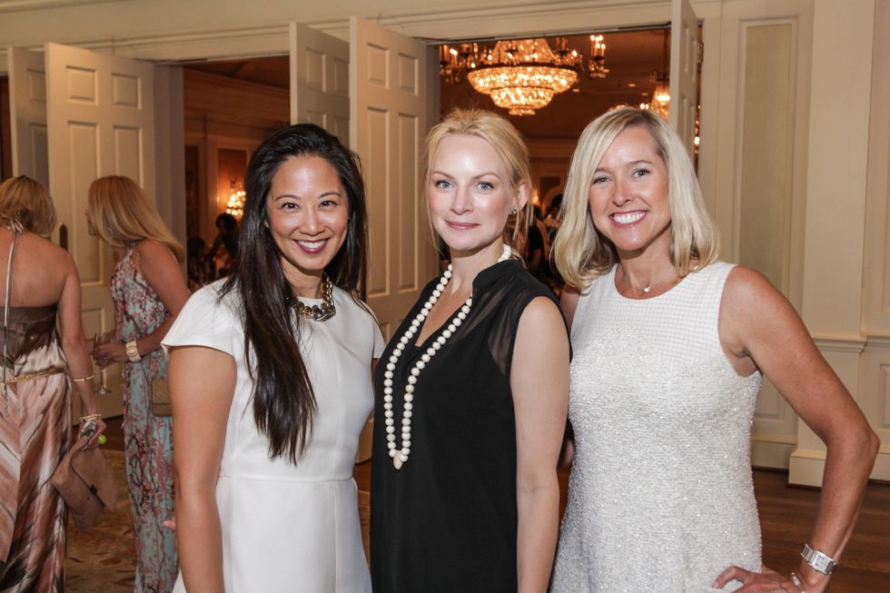 9653 Melicia Tjou, from left, Courtney Teshoian and Nancy Mathe at the National Kidney Foundation luncheon May 2014